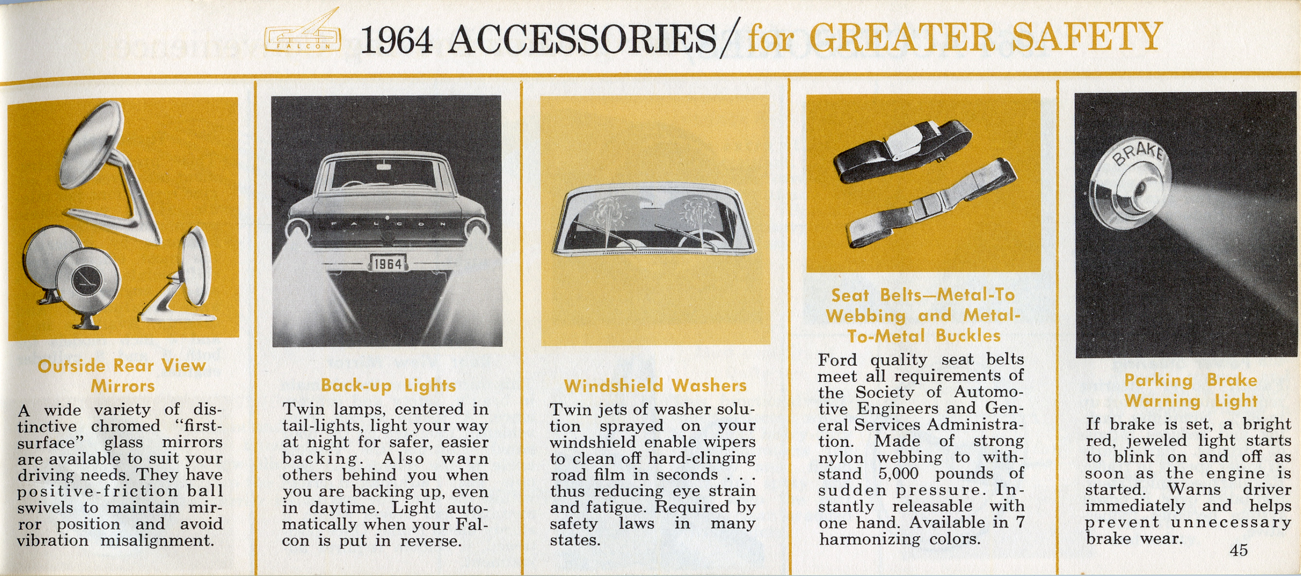 1964 Ford Falcon Owners Manual Page 60